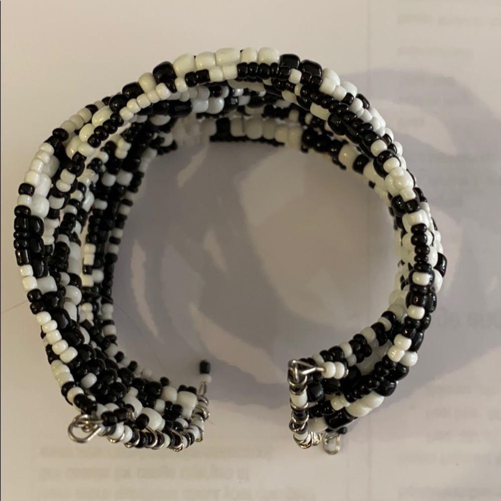 Beaded Cuff Bracelet - Picture 4 of 11